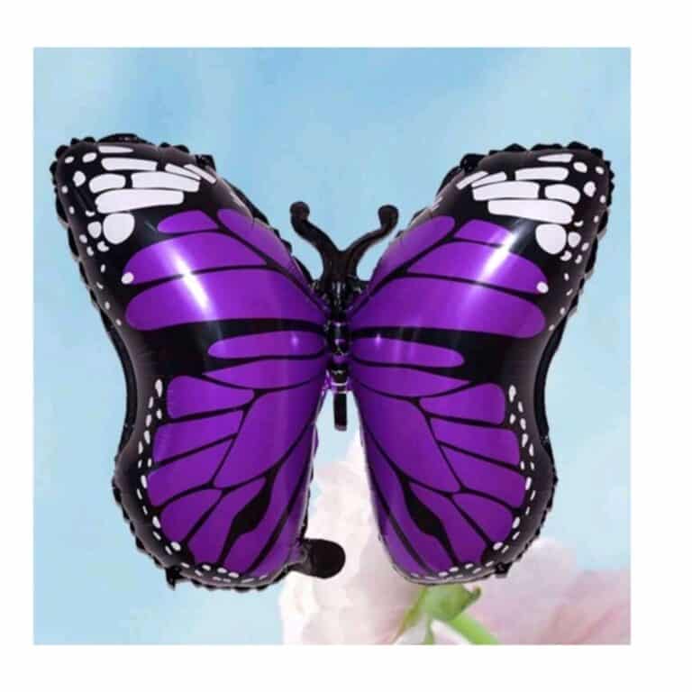 Butterfly Shaped Purple Foil Balloon Pretty Party Shop butterfly-shaped-purple-foil-balloon-pretty-party-shop
