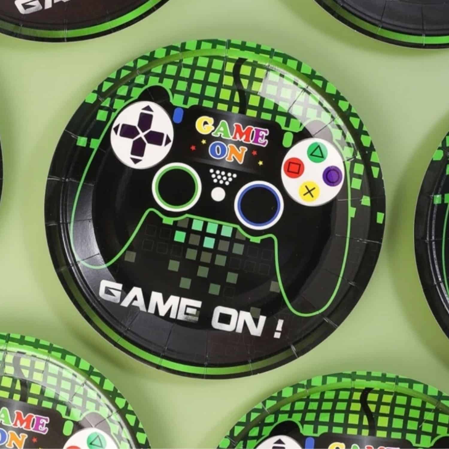Game On - Party Plate - Pretty Party Shop