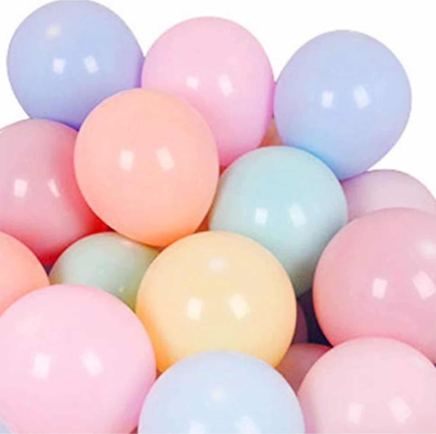 Pastel Mix Latex Latex Balloon Bouquet - 8 Piece 1 10304