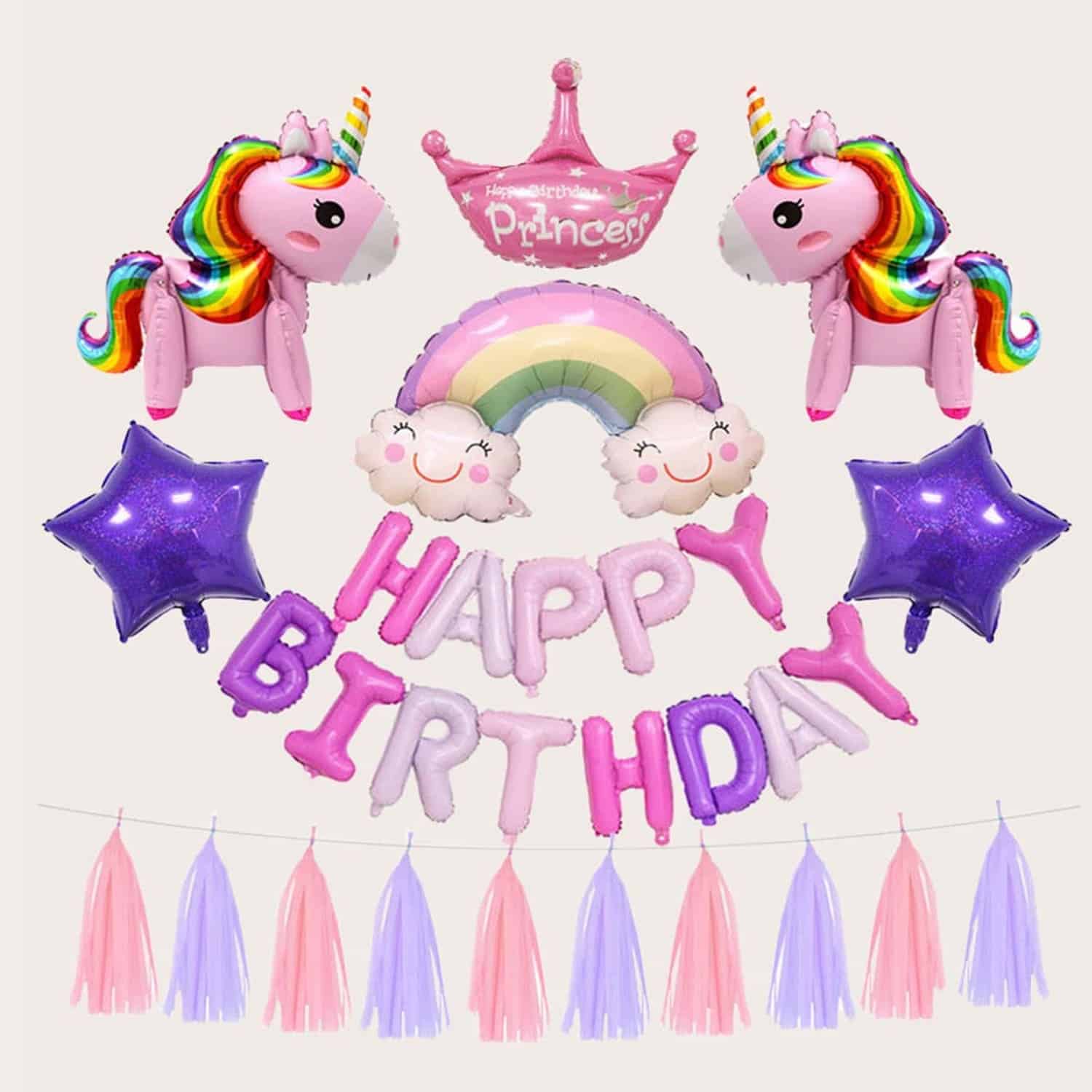 Unicorn Happy Birthday Set -29 Piece 1 10435