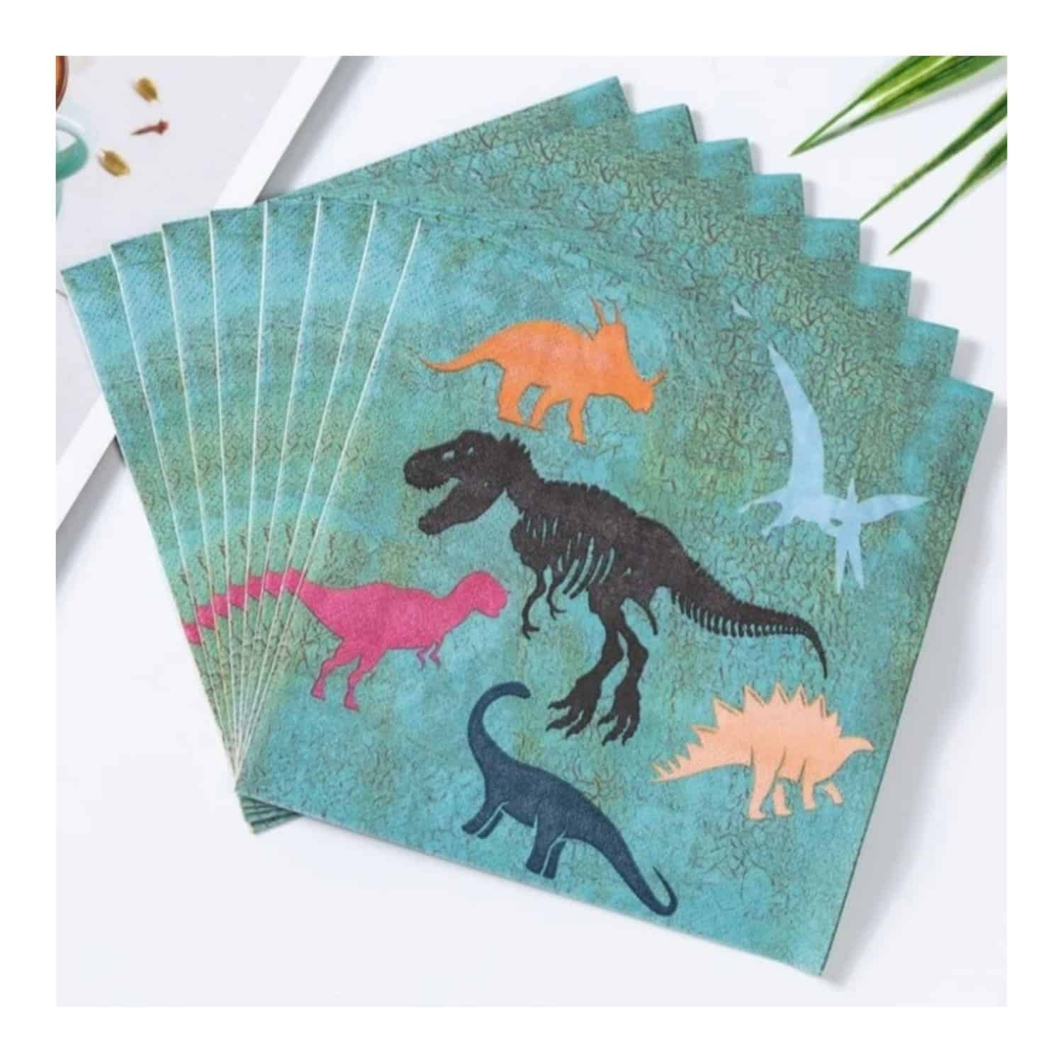 Dinosaur Themed Party Serviettes 20 Piece 1 10484 1