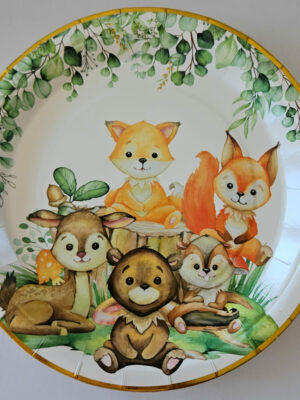 Woodland Paper Plates