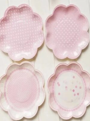 Flower Shape Disposable Plate