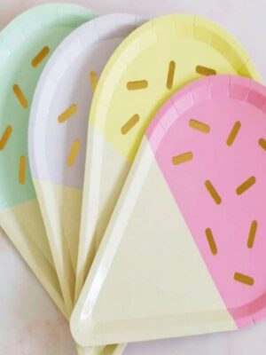 Ice Cream Cone Plate
