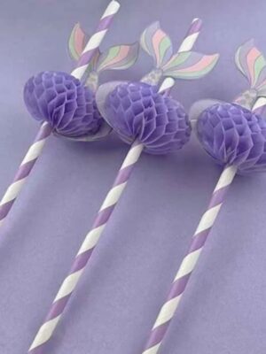 Mermaid Paper Straws