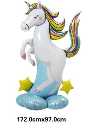 Super Shape Unicorn Foil Balloon