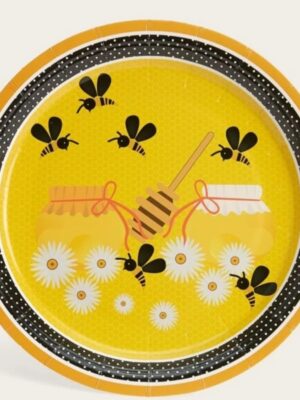 Bee Disposable Paper Plates