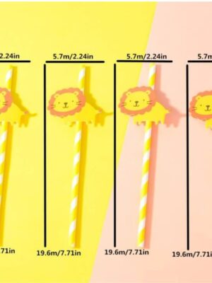 Lion Paper Straws