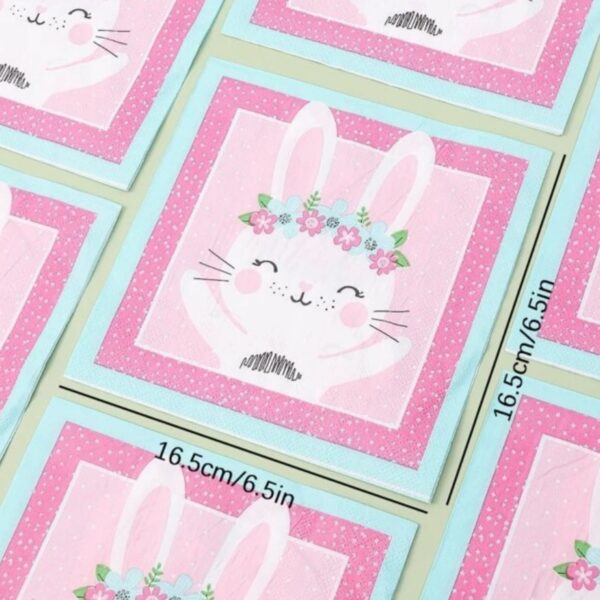 Bunny Serviettes