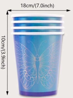 Butterfly Paper Cups