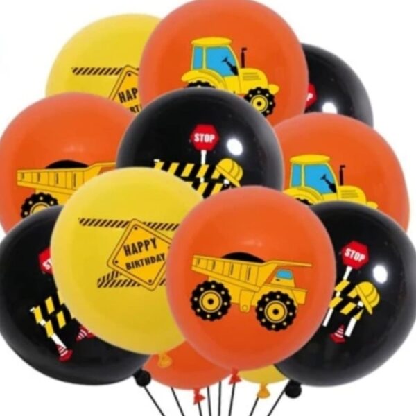 Construction Themed Balloons