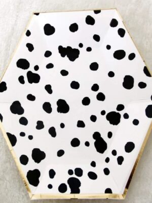 Cow Print Paper Plates