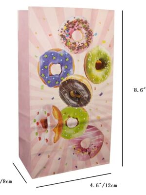 Donut Favor Bags 12 Piece
