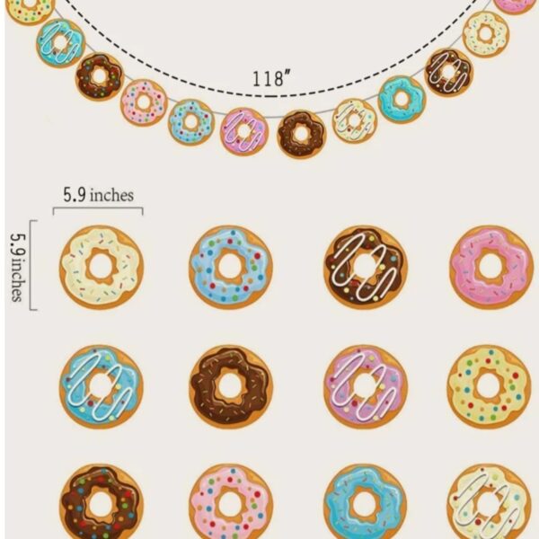Donut Party Bunting