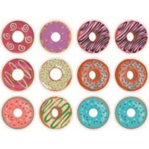 Donut Stickers For Favor Bags