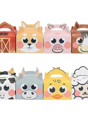 Farm Animals Favor Boxes