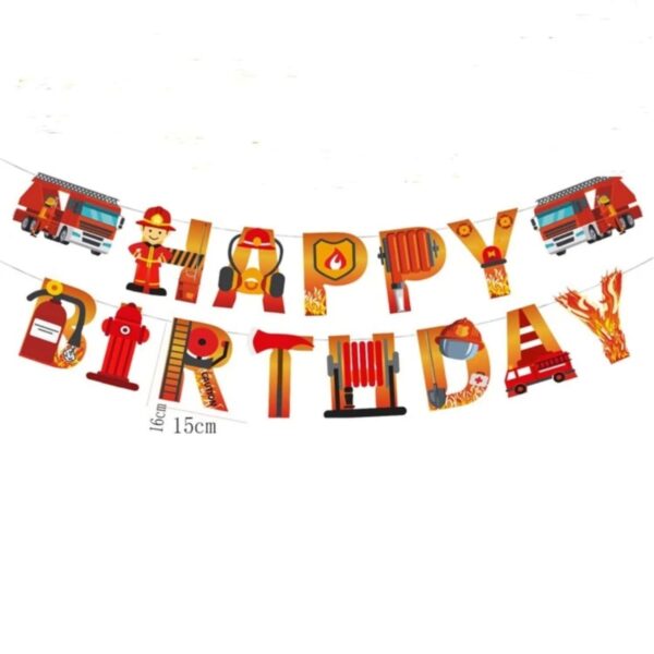 Fire Fighter Party Bunting