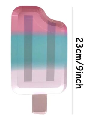 Fun Popsicle Paper Plates