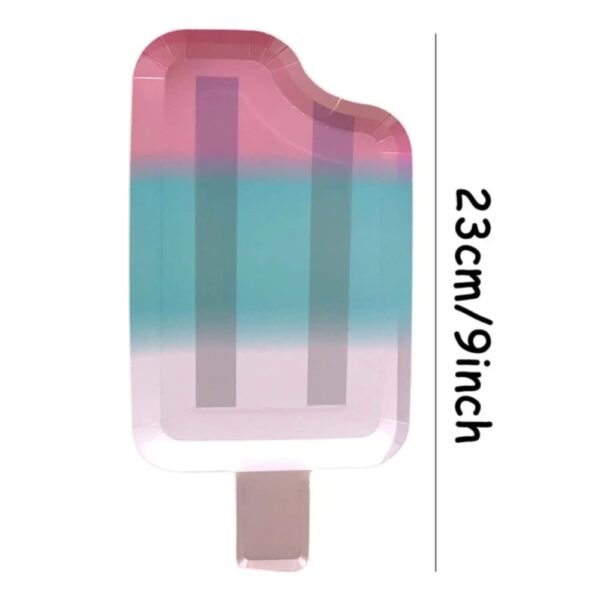 Fun Popsicle Paper Plates