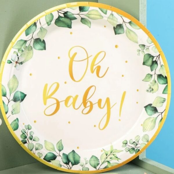 Oh Baby Paper Plates