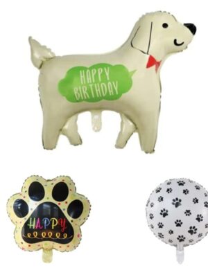 Dog Foil Balloon Set 5 Piece