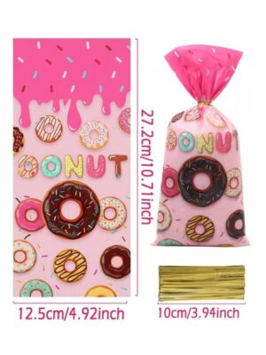 Donut Favor Bags 10 Piece