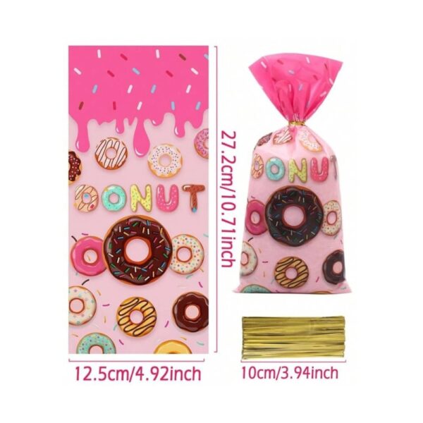 Donut Favor Bags 10 Piece