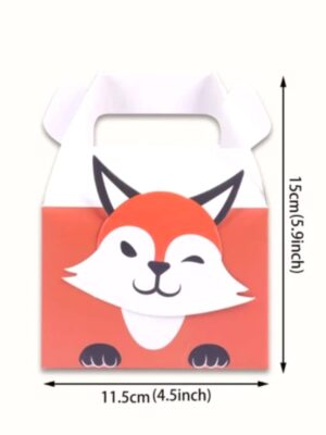 Fox Favor Boxes Woodland Themed Party (2)