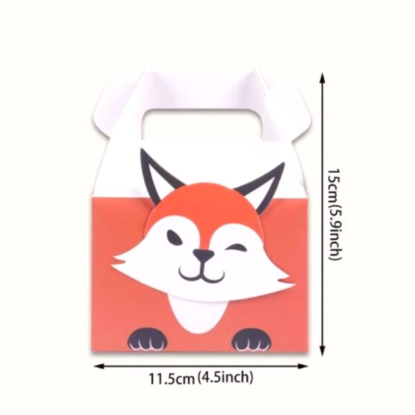 Fox Favor Boxes Woodland Themed Party (2)