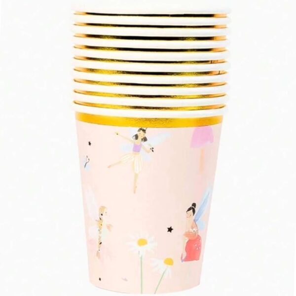 Magical Fairy Party Paper Cups 10 Piece