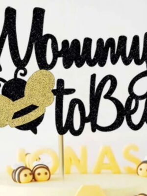 Mommy To Bee Cake Topper
