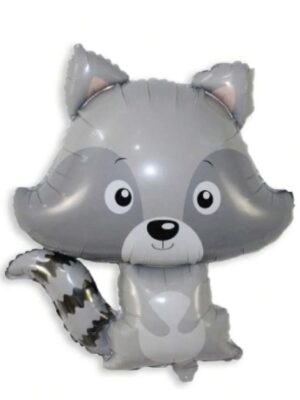 Racoon Shaped Foil Balloon