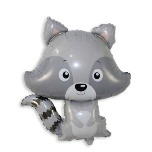 Racoon Shaped Foil Balloon