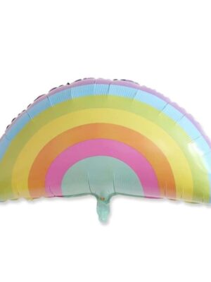 Rainbow Shaped Foil Balloon