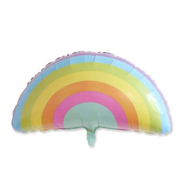 Rainbow Shaped Foil Balloon