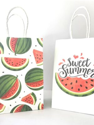 Watermelon Favor Bags