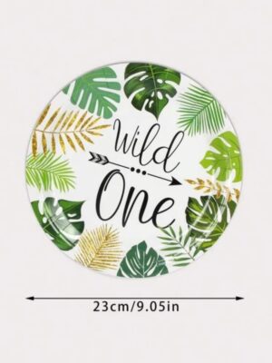 Wild One Paper Plates
