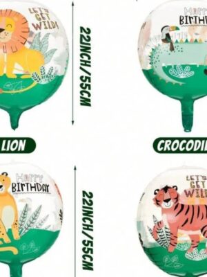 Safari Orb Balloon- 4d View