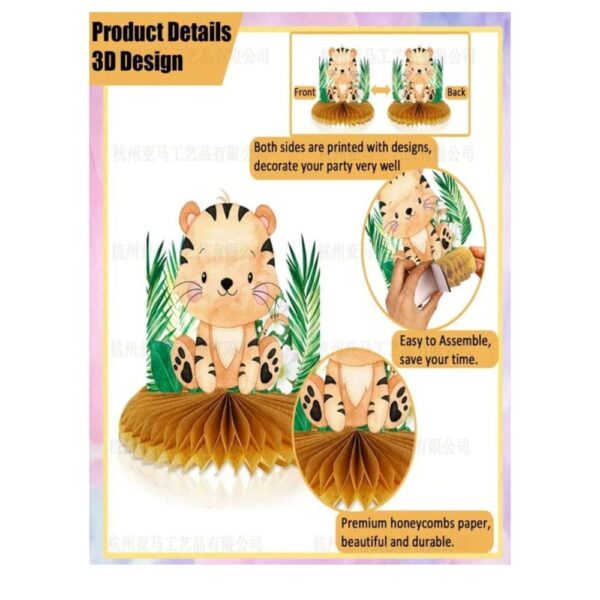 3D Design Honey Comb Decorations