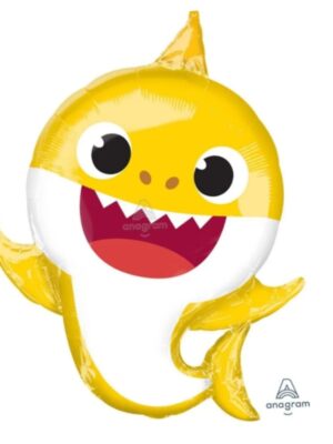 Brooklyn Baby Shark Shaped Foil Balloon