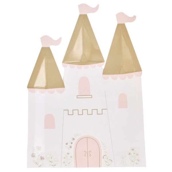 Castle Shaped Party Paper Plates