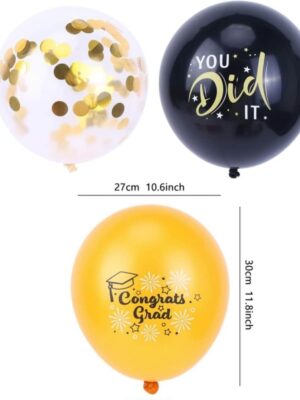 Congrats Grad You Did It! Latex Balloons