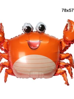 Crab Shaped Foil Balloon
