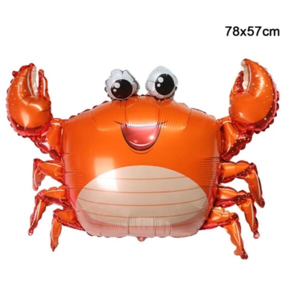 Crab Shaped Foil Balloon