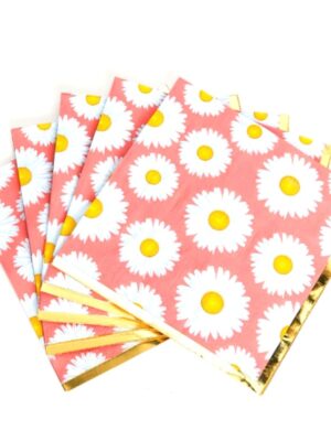 Daisy Napkins 20 Piece