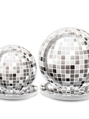 Disco Ball Party Paper Plates