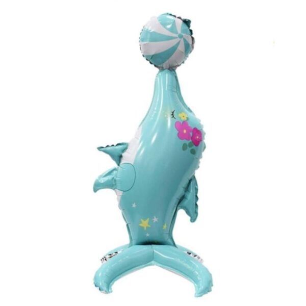 Dolphin Standing Foil Balloon