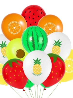 Fruitti Tutti Latex Balloons 10 Piece