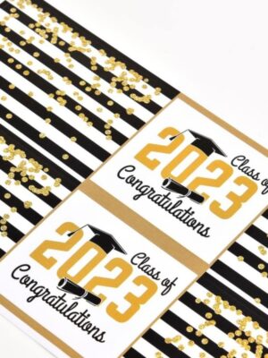 Graduation Class of 2023 Waterbottle Labels