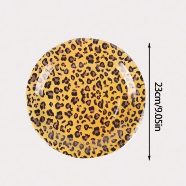 Leopard Skin Print Party Paper Plates Pretty Party Shop